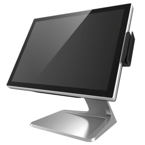 [10D6630AGB] Colormetrics P5100, 38.1 cm (15''), Projected Capacitive, USB, USB-C, poweredUSB, RS232, Ethernet, Intel Core i3, fanless, SSD, black