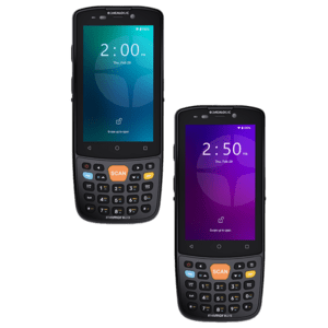 Datalogic Memor K20 portable data collection device, 4" display, Android, 2D imager, 4GB/64GB, 13MP camera, Wi-Fi, Bluetooth, NFC, IP64, black. Requires charging cable.