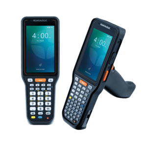 Datalogic Skorpio X40, Android 15, 4" display, Wi-Fi 6E, 39-key functional numeric keypad, standard range 2D imager, pistol grip, 7000mAh hot-swap battery, IP65/IP67