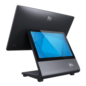 [E769124] Elo Pay Z30, 39.6 cm (15,6''), Projected Capacitive, 10 TP, Full HD, RTC, CD, USB, USB-C, poweredUSB, BT, Ethernet, Wi-Fi, NFC, QCS6490, Android, GMS, dark grey