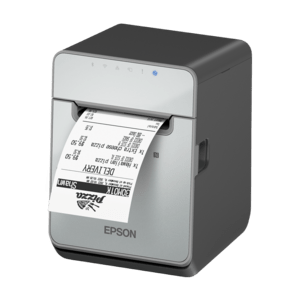 [C31CJ52103] Epson TM-L100, 8 dots/mm (203 dpi), cutter, linerless, USB, RS232, Ethernet, black