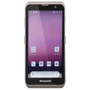 Honeywell EDA5S, 2Pin, Android mobile computer, 5.5" display, 3GB RAM, 32GB storage, NFC, Wi-Fi 5, Bluetooth 5.0, IP67, 13MP rear and 5MP front cameras, 3060mAh battery