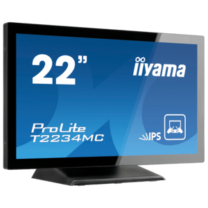 [T2254MSC-B2AG] iiyama ProLite T2254MSC-B2AG, 54.6cm (21.5''), Projected Capacitive, 10 TP, Full HD, USB, kit (USB), black