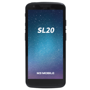 [SL204C-T2CHSE-HF-03] M3 Mobile SL20+, 8-Pin, HD, RAM: 8GB, Flash: 128GB, 2D, SE4710, 14 cm (5.5''), GPS, hot-swap, USB-C, BT (BLE), Wi-Fi, eSIM, 4G, NFC, Android, GMS, ext. bat.