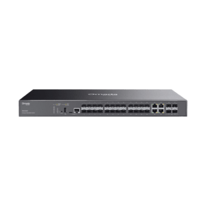 [4897098688212] Omada 24-Port SFP L2+ Managed Switch with 4 10GE SFP+ Slots