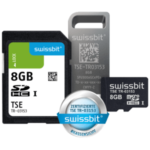 [SFU3008GC2PE2TO-E-GE-C32-JA0] Swissbit TSE, USB, 8 GB