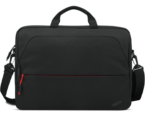 [4X41C12469] Lenovo | ThinkPad Essential 15.6" Topload (Sustainable & Eco-friendly, made with recycled PET: Total 7.5% Exterior: 24%) | Essential | Fits up to size 16 " | Topload | Black | Shoulder strap