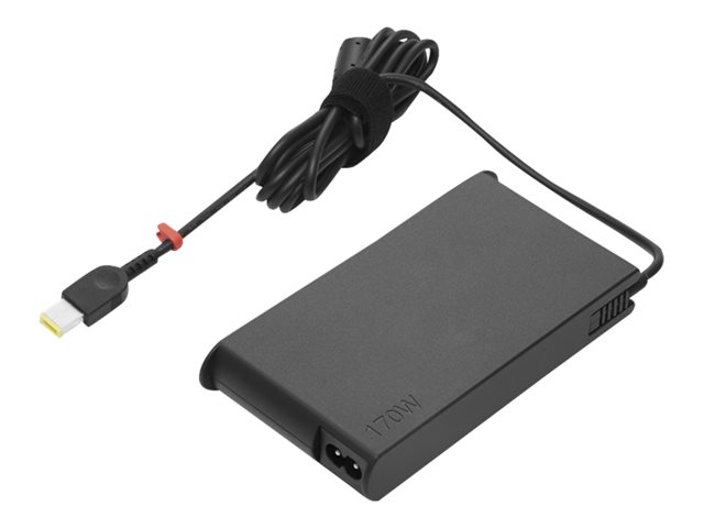 [4X20S56701] Lenovo | ThinkPad Mobile Workstation Slim 170W AC Power Adapter (Slim-tip) | 4X20S56701 | 170 W | 20 V | AC Adapter