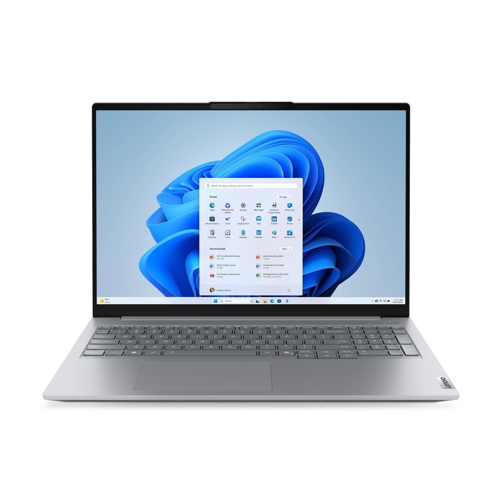 Lenovo- Factory-sealed | ThinkBook 16 G8 IRL | 16 " | WUXGA | i5-13420H | 16 GB | SSD | 512 GB | Intel UHD Graphics | Windows 11 Pro | Keyboard language English